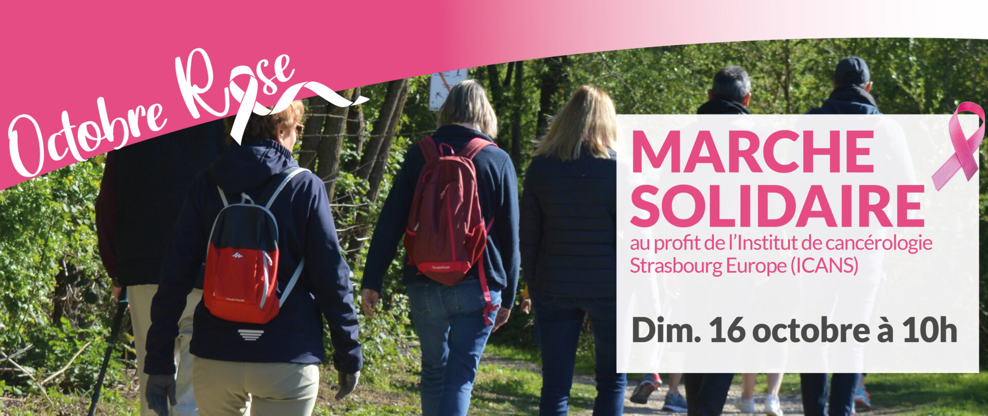 Octobre Rose : participez à la Marche solidaire à Lingolsheim !