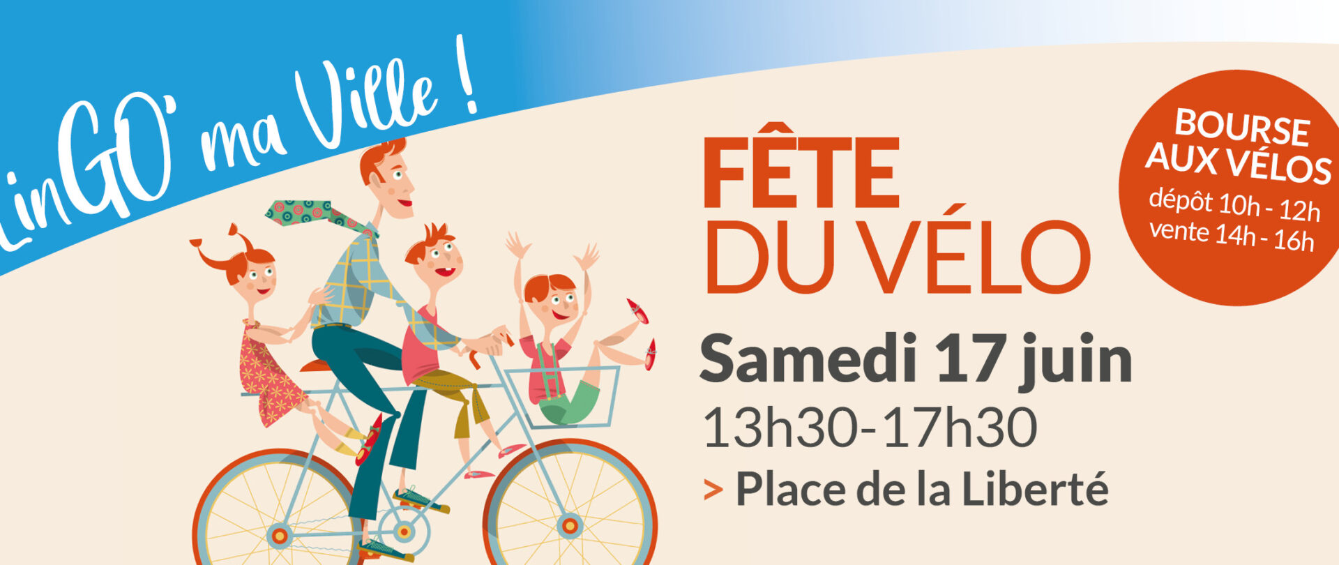 Troisième édition de la Fête du vélo samedi 17 juin !