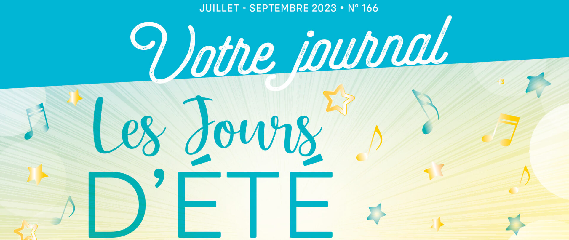 Dernière édition du journal municipal (juillet - septembre 2023)