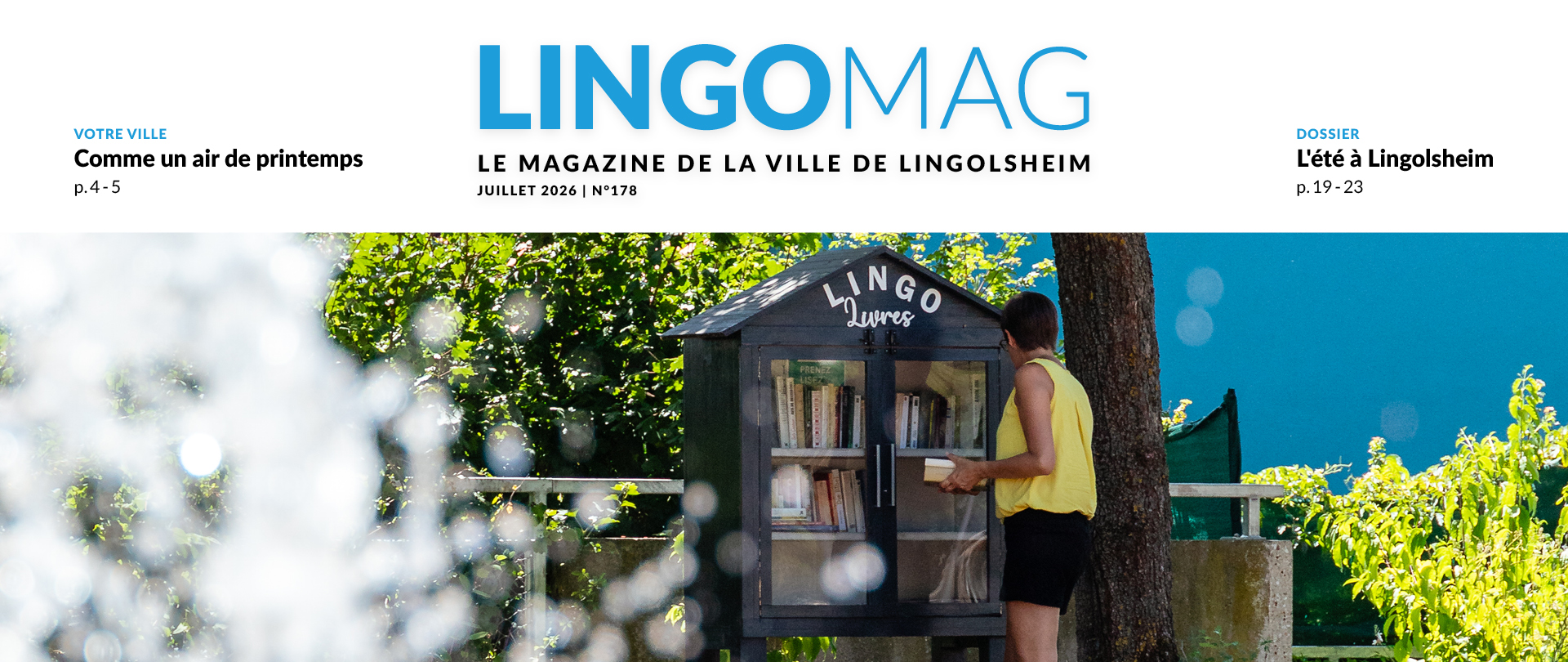 Le LingoMag n°178 du mois de juillet est disponible !